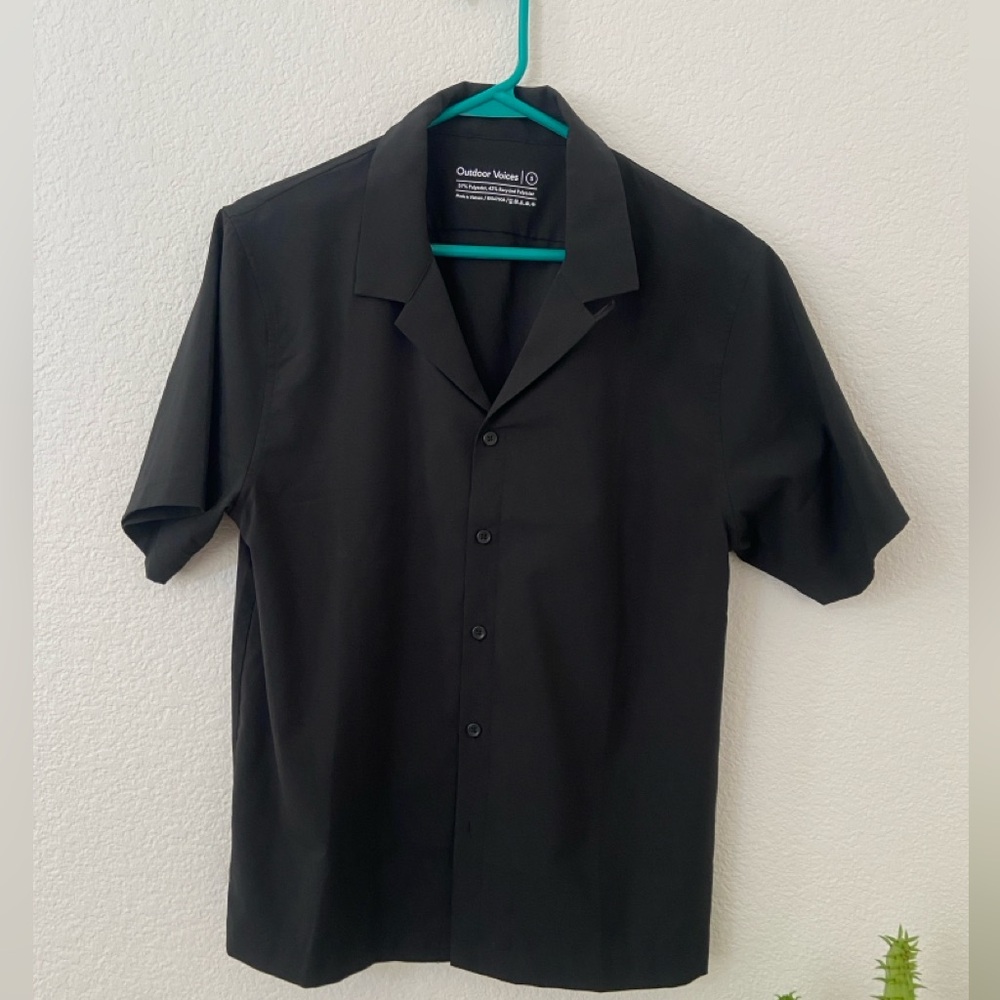 Outdoor Voices SolarCool solar cool Camp Collar Shirt